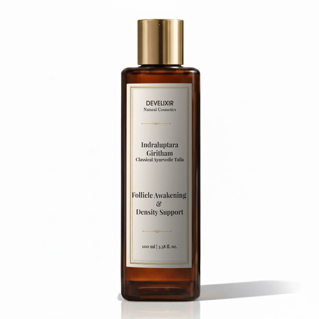 Indraluptara Gritham – Ayurvedic Hair Oil for Patchy Hair Loss & Thinning