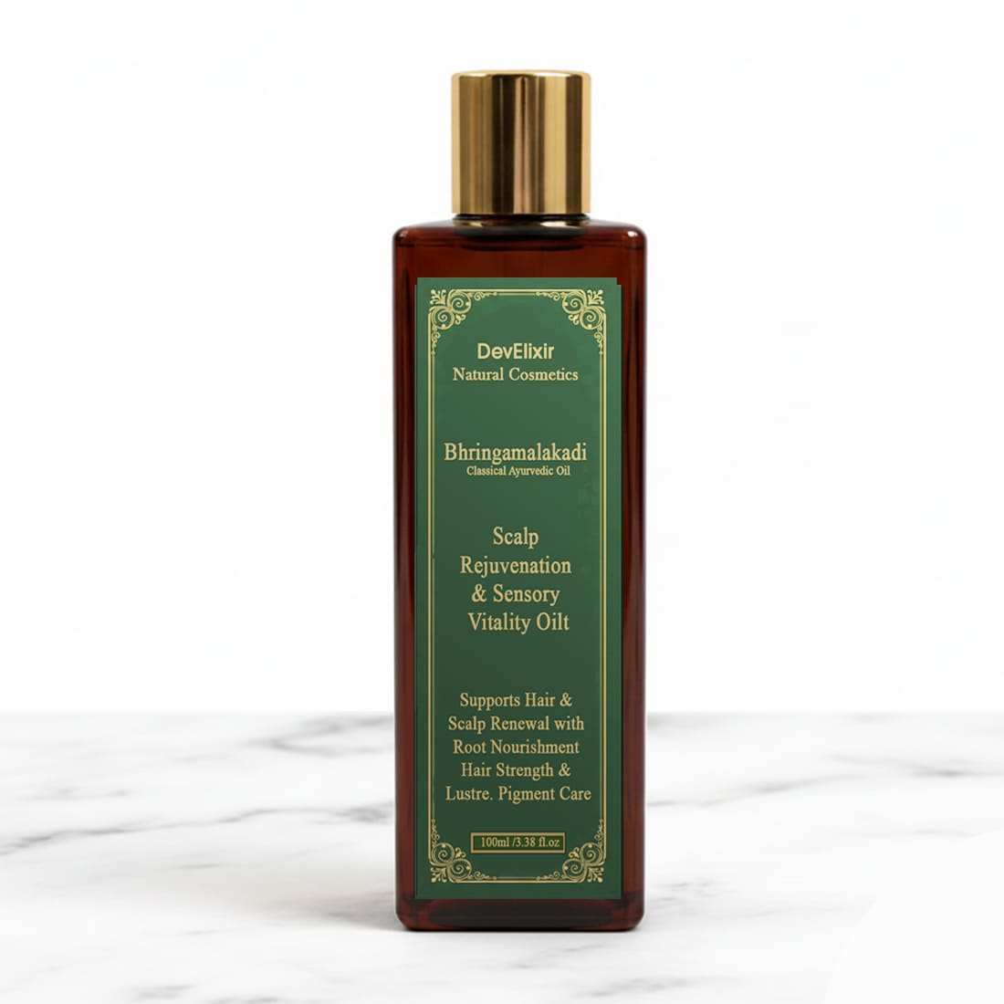 Bhringamalakadi Tailam – Ayurvedic Hair Oil for Premature Greying & Hair Strength