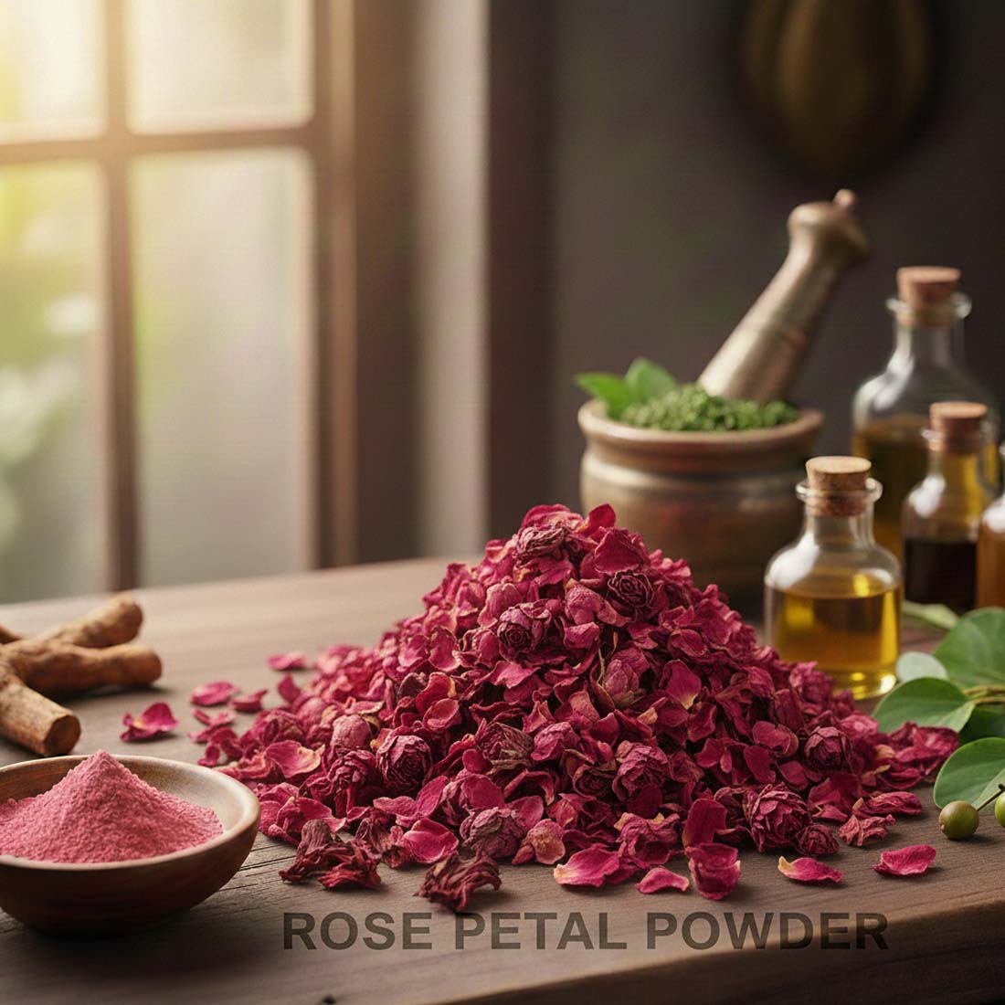 Rose Petal Powder – Natural Face Pack Ingredient