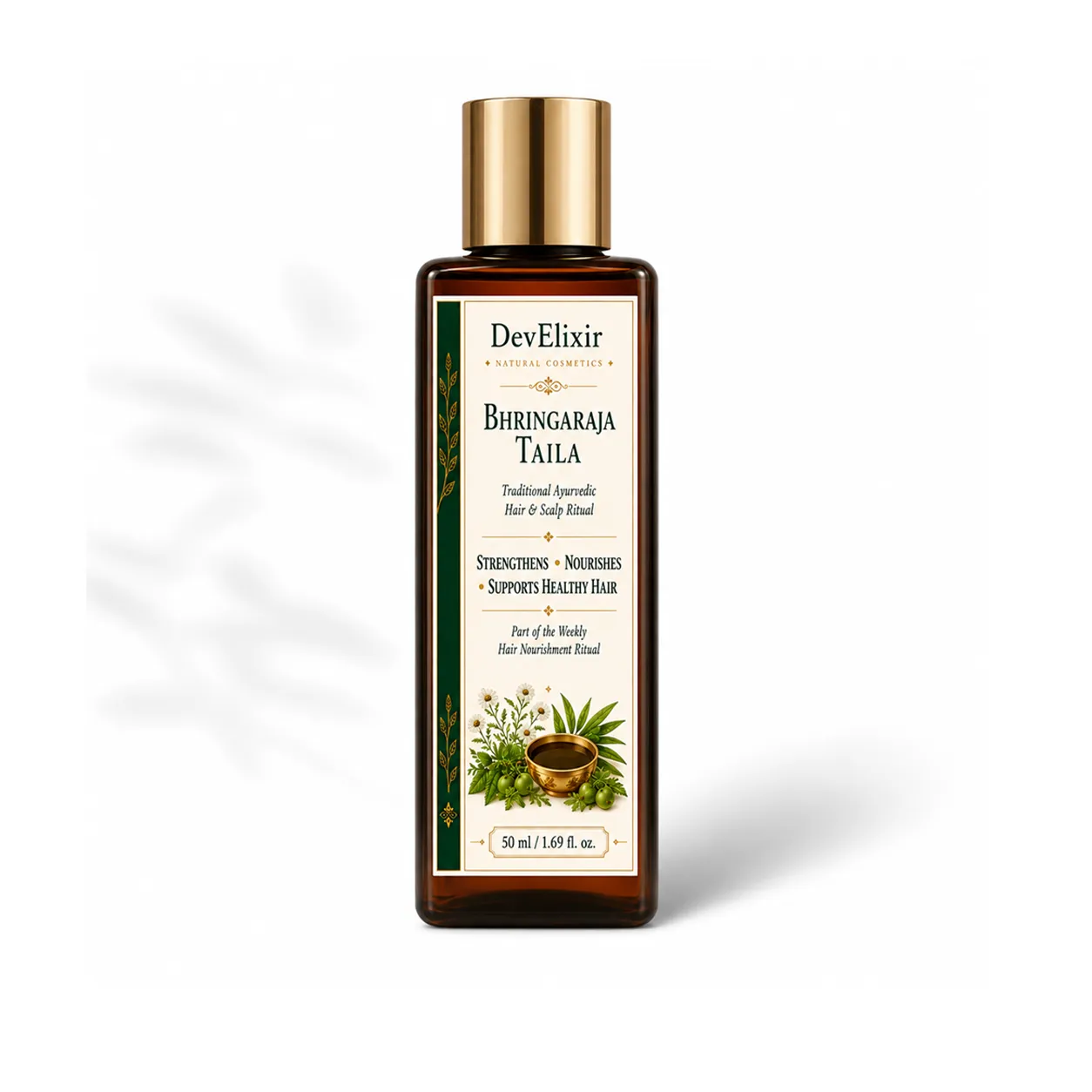 Bhringraja Tailam  – Classical Ayurvedic Root Nourishing Hair Oil