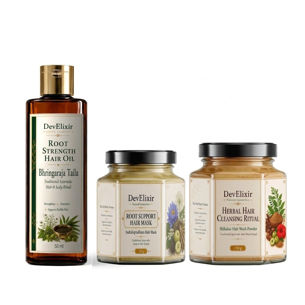 Root Strength Ritual Traditional Ayurvedic Hair Wellness Collection